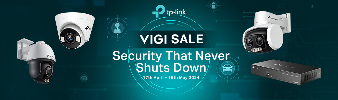 Up to 20% OFF | TP-Link VIGI Camera and NVR Sale | Security That Never Shuts Down