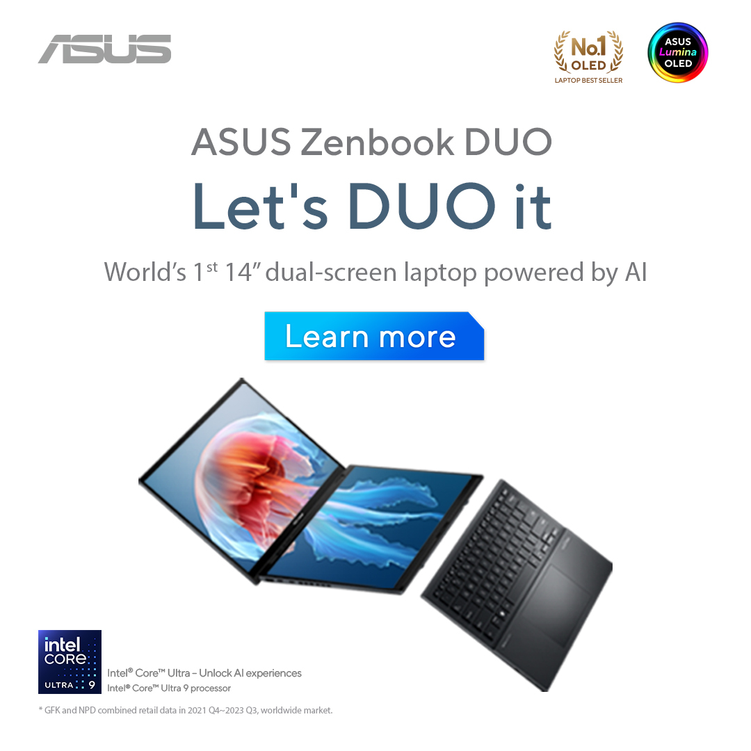 Asus Lifestyle Notebook - Best Laptops for Work, Creation, and Play