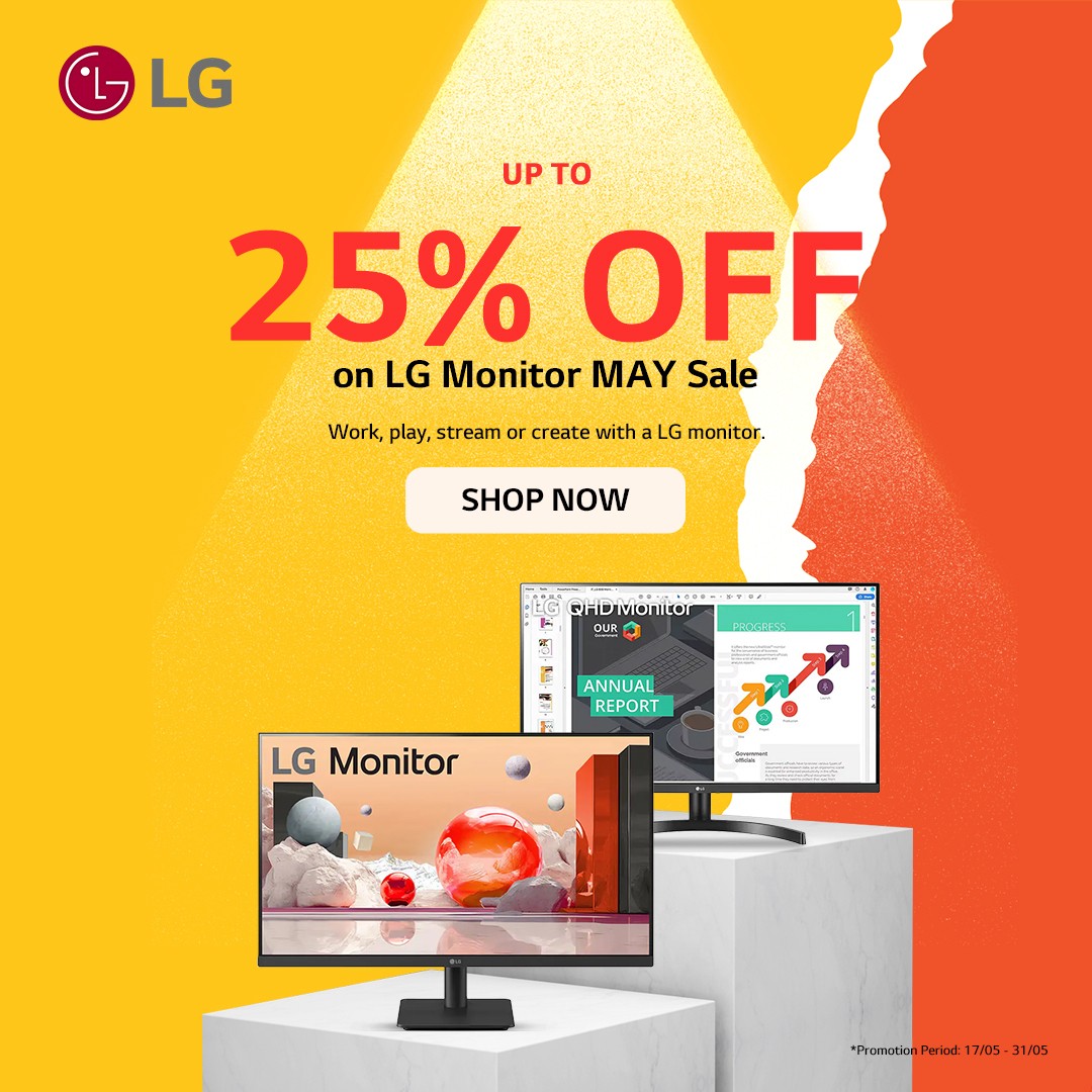 LG Monitor May Sale