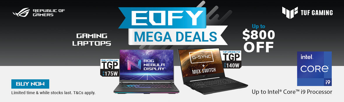 Asus Gaming Laptops EOFY Sale