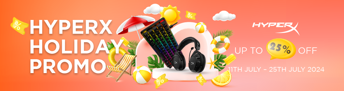 HyperX Holiday Sale - Up to 25% Off