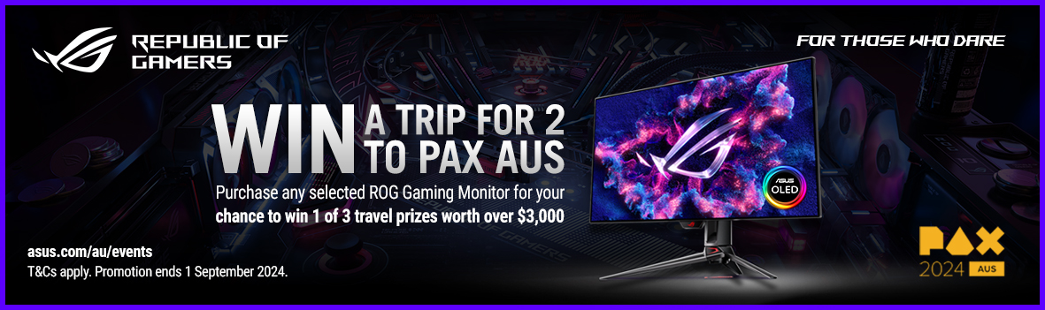 Purchase Any Selected ROG Gaming Monitor for Your Chance to Win 1 of 3 Travel Prizes Worth Over $3,000