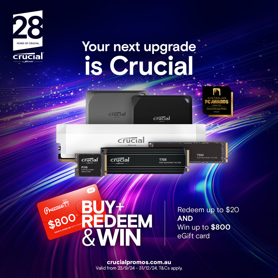 Your Next Upgrade is Crucial | Redeem Up to $20 & Win up to $800 eGift Card