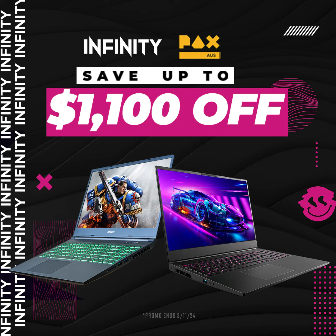Infinity X PAX Promo! Save Up to $1100 Off!
