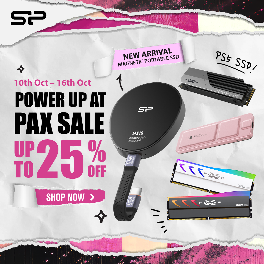 Silicon Power PAX Sale | Up to 25% OFF