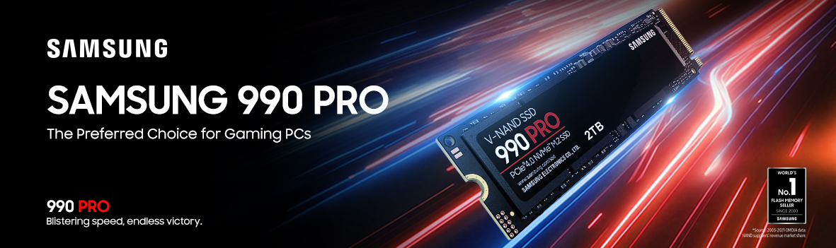 Samsung 990 Pro | The Preferred Choice of SSD for Gaming PCs