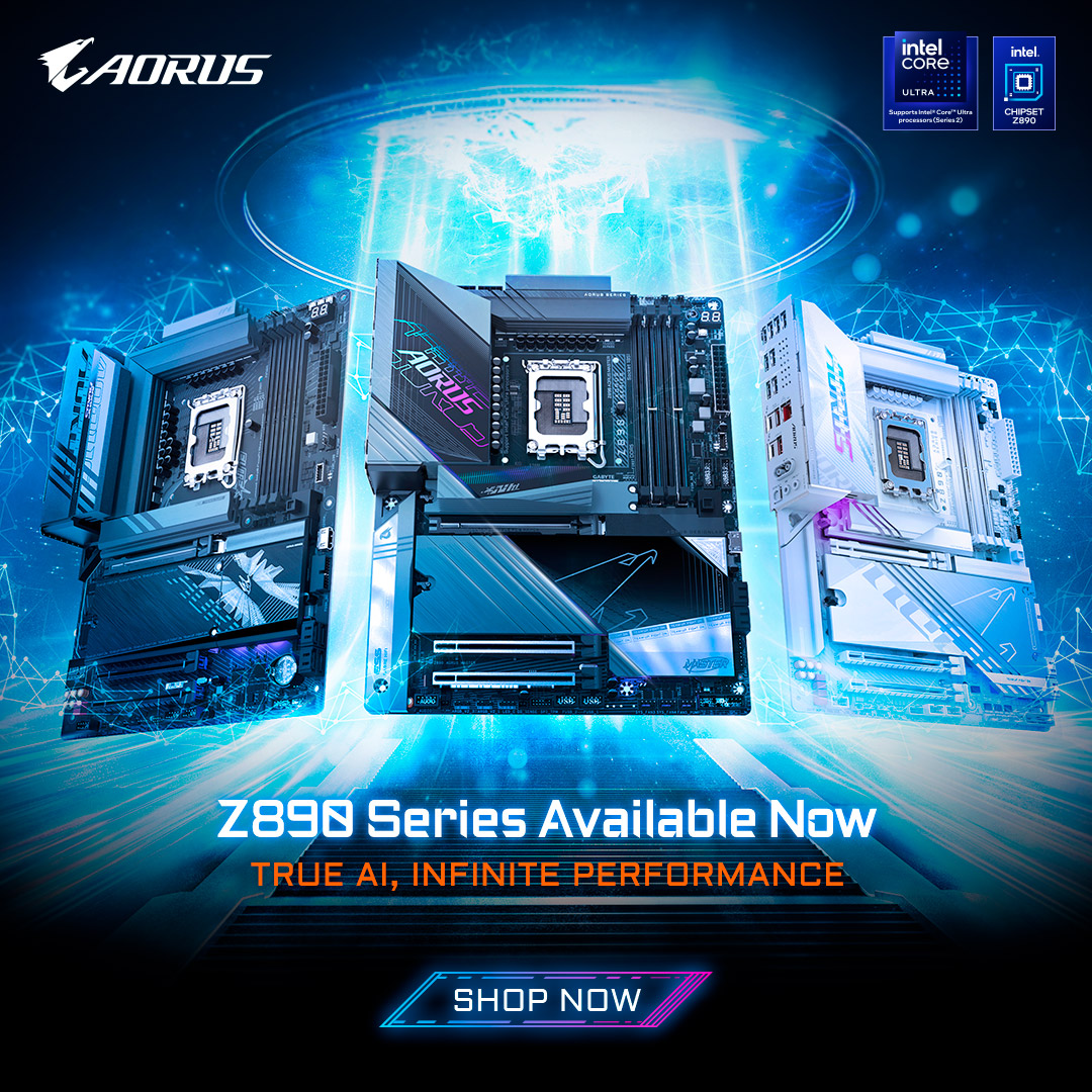 GIGABYTE Z898 Series Available Now | TRUE AI, INFINITE PERFORMANCE