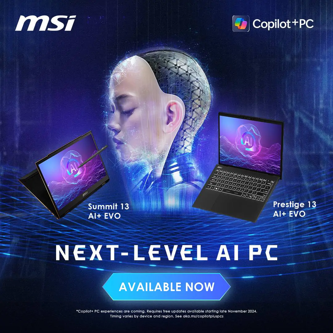 Next-Level AI Performance: Discover MSI New Laptops Today