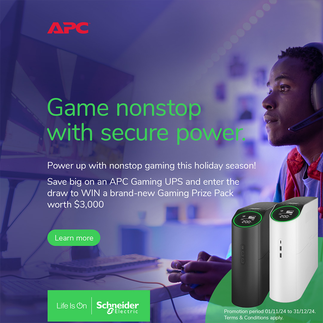 Game Nonstop with APC Secure Power