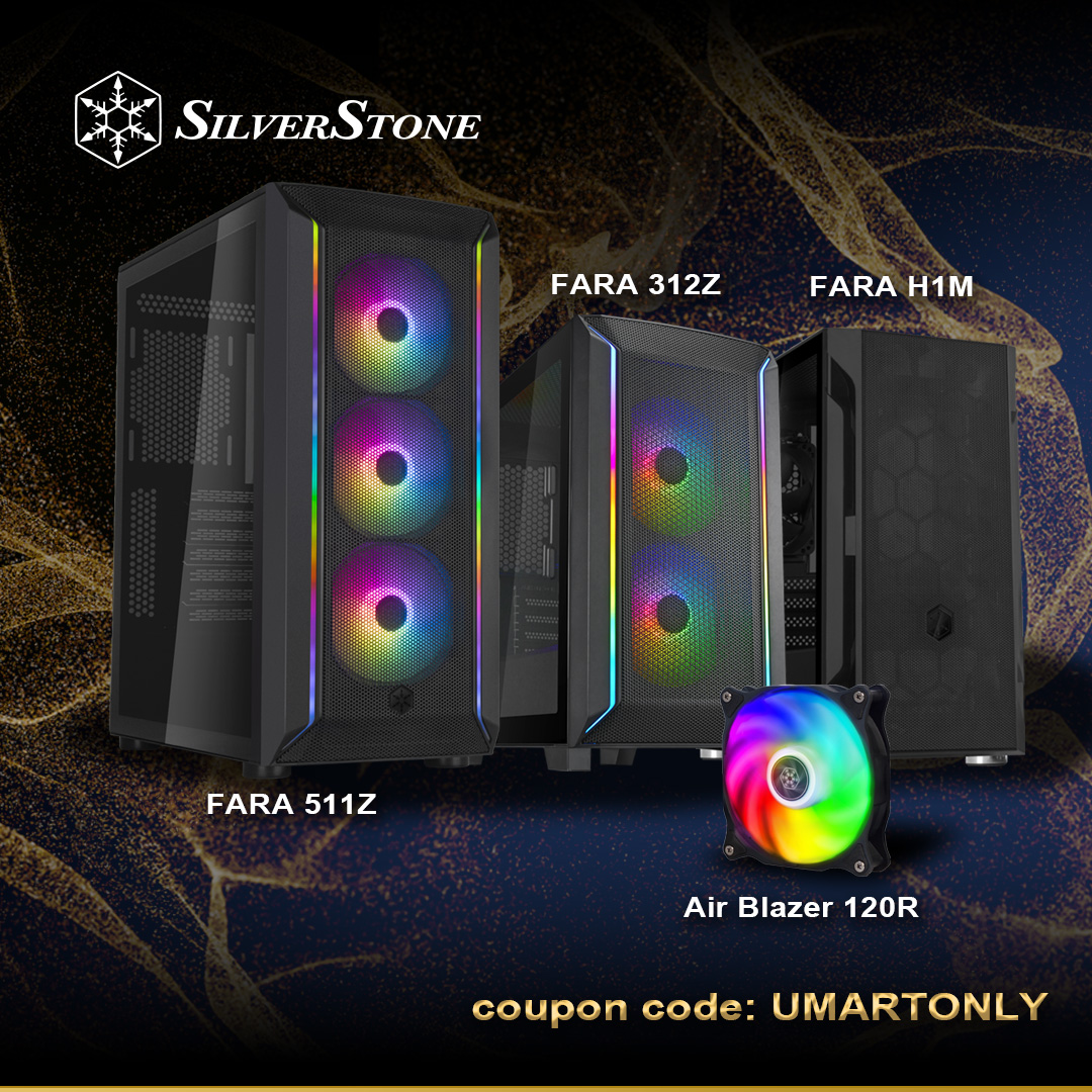 Unlock an Exclusive 20% OFF on Silverstone Products with Code UmartONLY