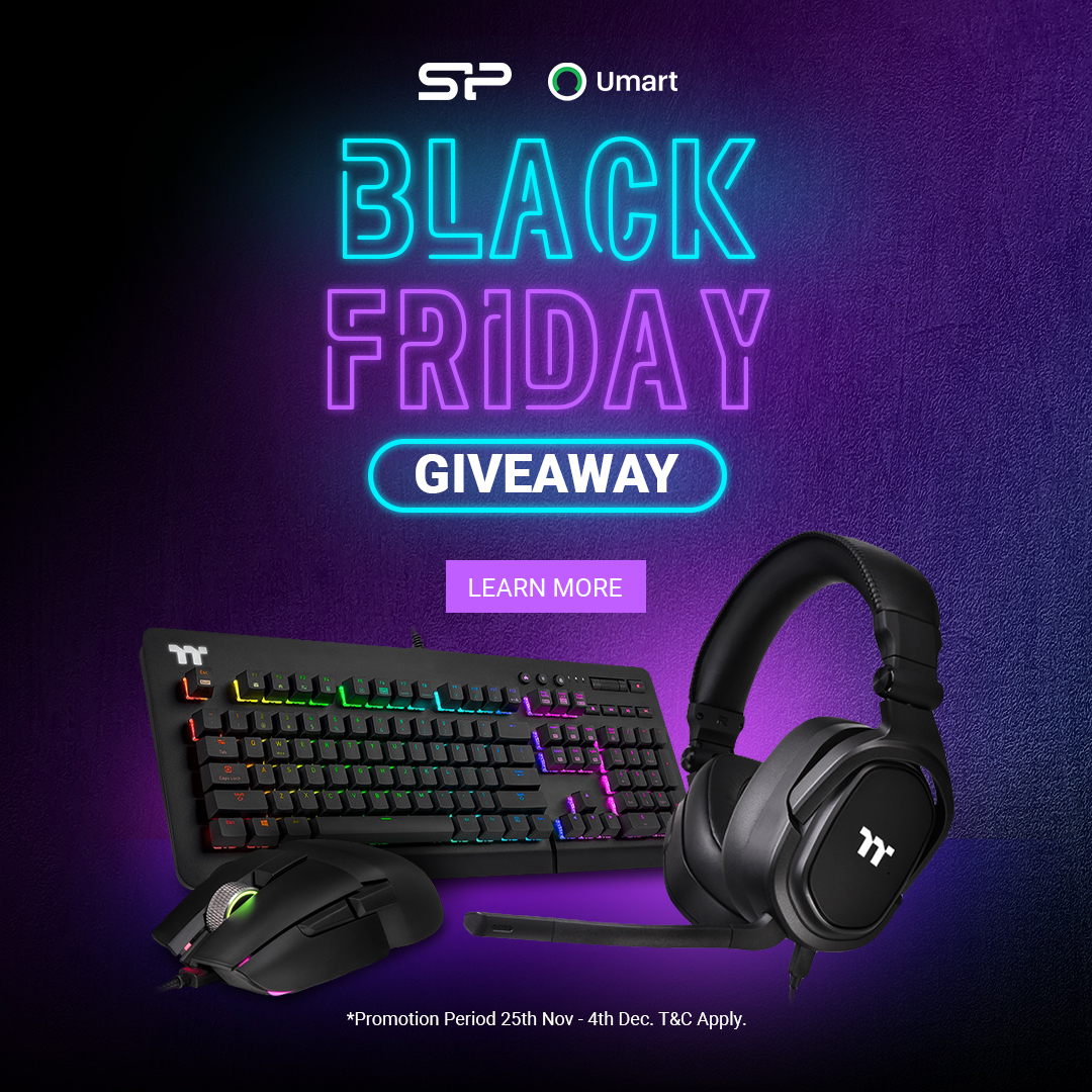 Buy Silicon Power PCs for Your Chance to Win a Thermaltake Peripheral Bundle!