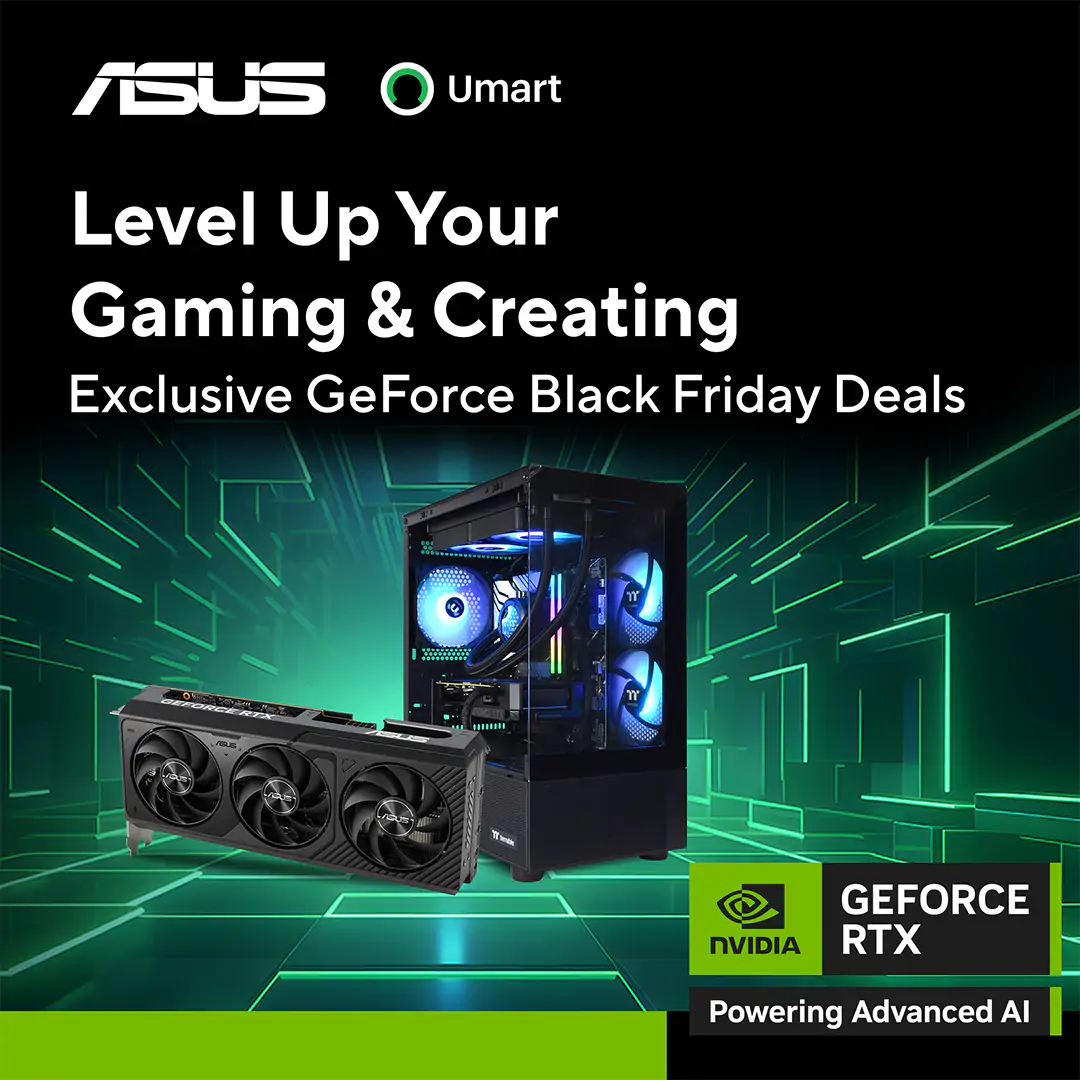 Black Friday Deals with ASUS and NVIDIA