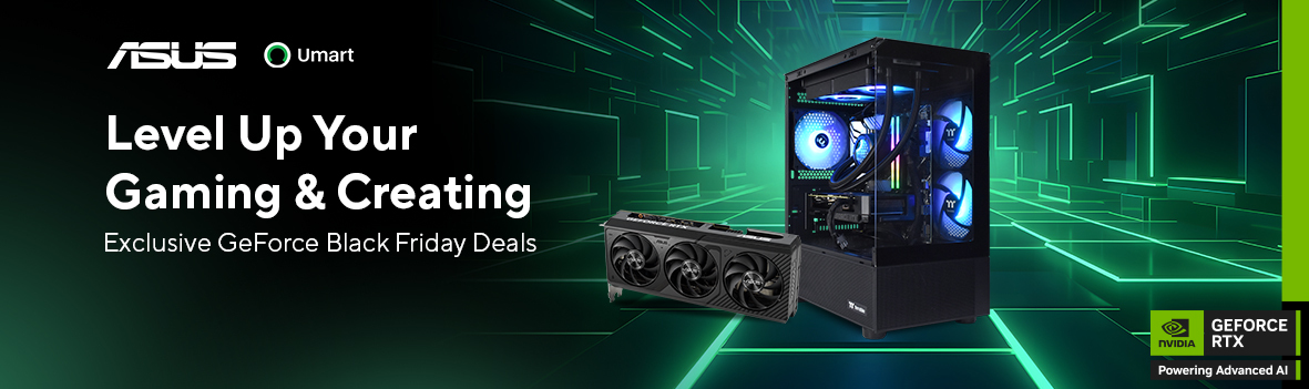 Black Friday Deals with ASUS and Nvidia