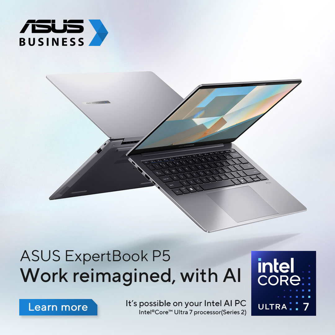 Discover the New Era of AI Workplace with ASUS P5 Expertbook Notebooks