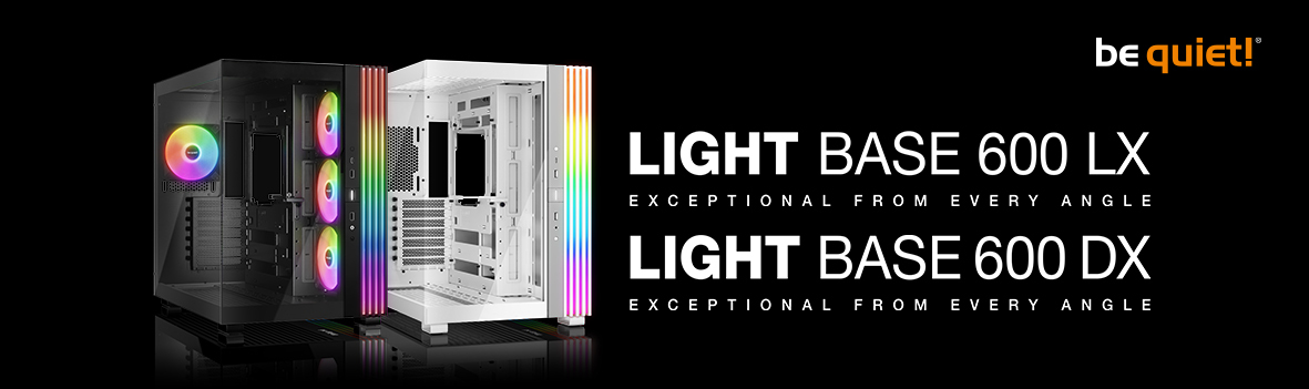 be quiet! LIGHT BASE Silent PC Cases for Your PC | Exceptional from Every Angle