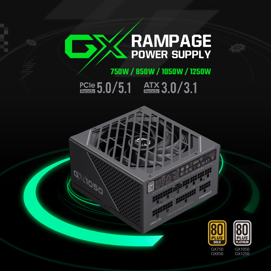 GameMax Computer Power Supply | Superior Performance Meets Energy Efficiency