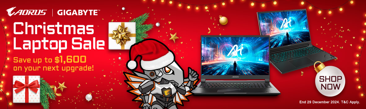 Gigabyte Laptop Christmas Sale - Save Up to $1,600 on Your Next Upgrade!