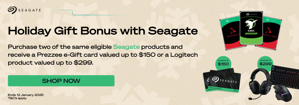 Holiday Gift Bonus with Seagate