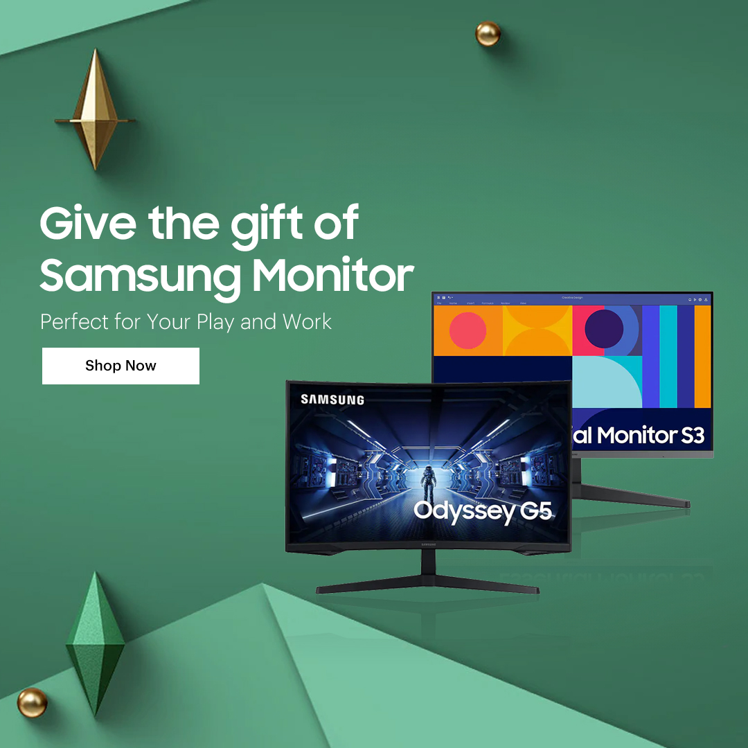 Give the Gift of Samsung Monitors | Perfect for Your Play and Work