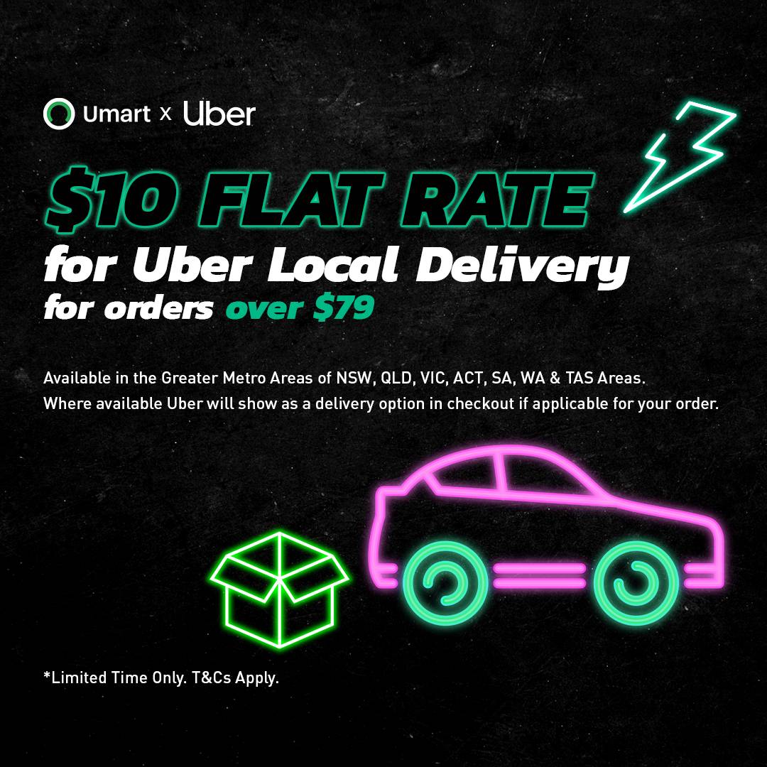 $10 Flat Rate for Uber Local Delivery for Orders Over $79