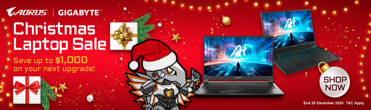 Gigabyte Laptop Christmas Sale - Save Up to $1,000 on Your Next Upgrade!