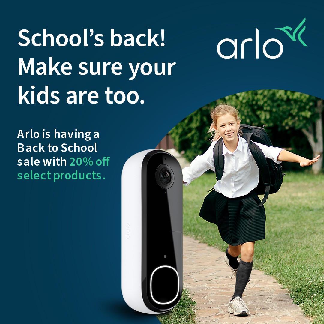 Arlo Back to School Sale - Save Up to 30%