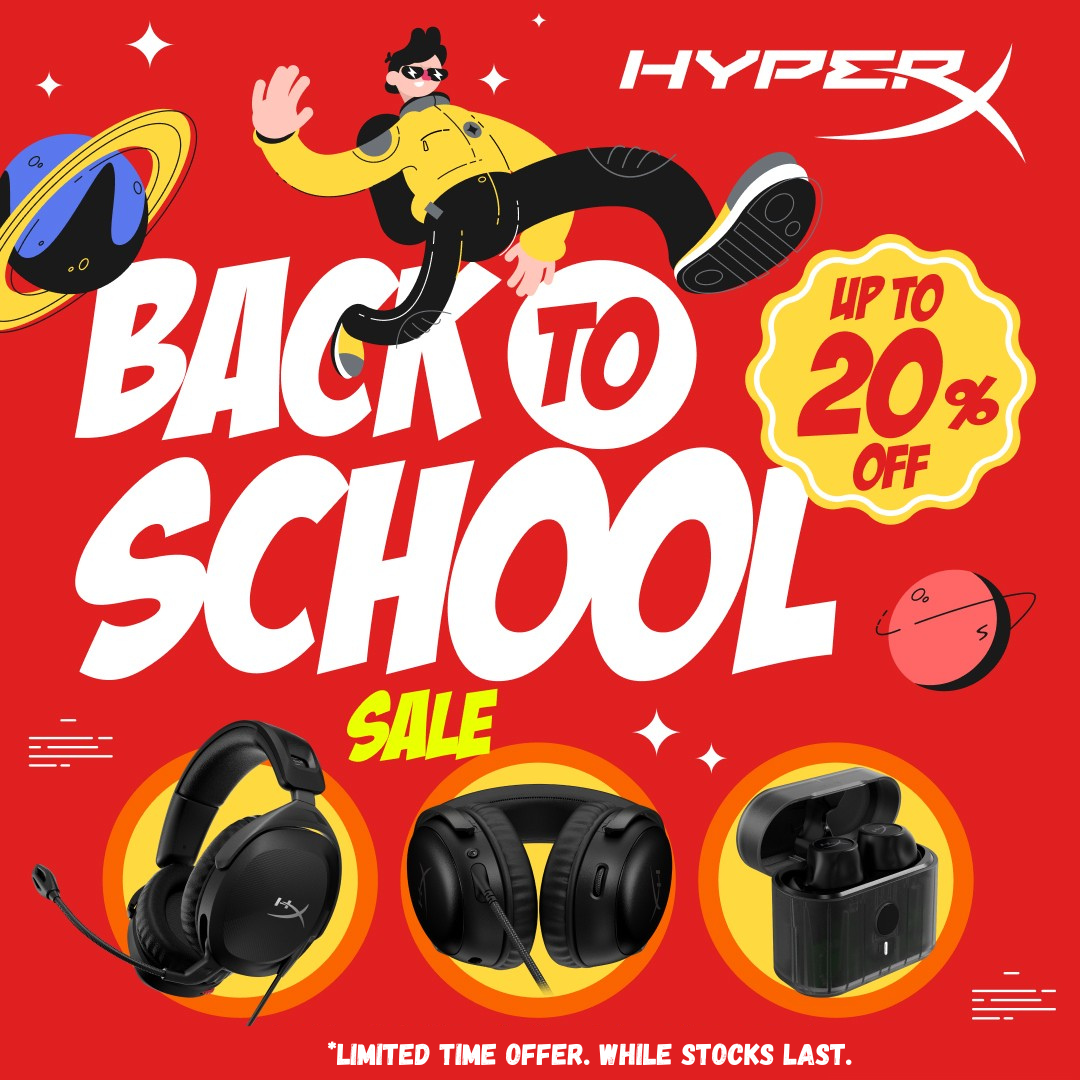 HyperX Back to School Sale 