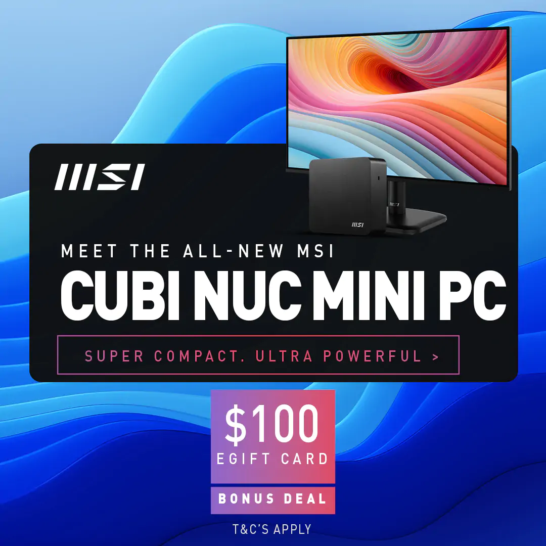 GET SUPERCHARGED FOR SCHOOL | SAVE AND SCORE DEALS ON SELECTED MSI MODELS FOR A LIMITED TIME.