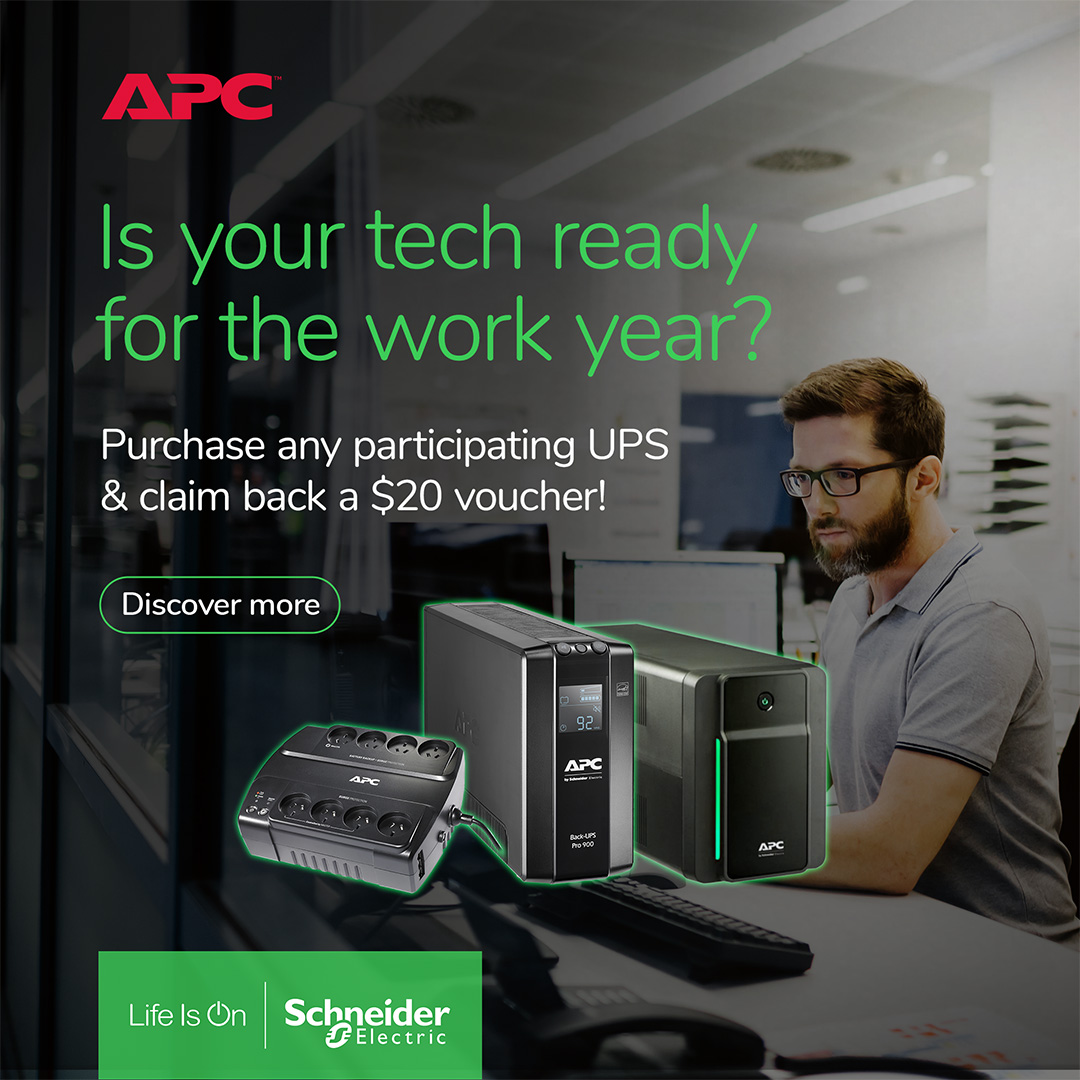 Purchase Any Participating APC UPS & Claim Back a $20 Voucher.