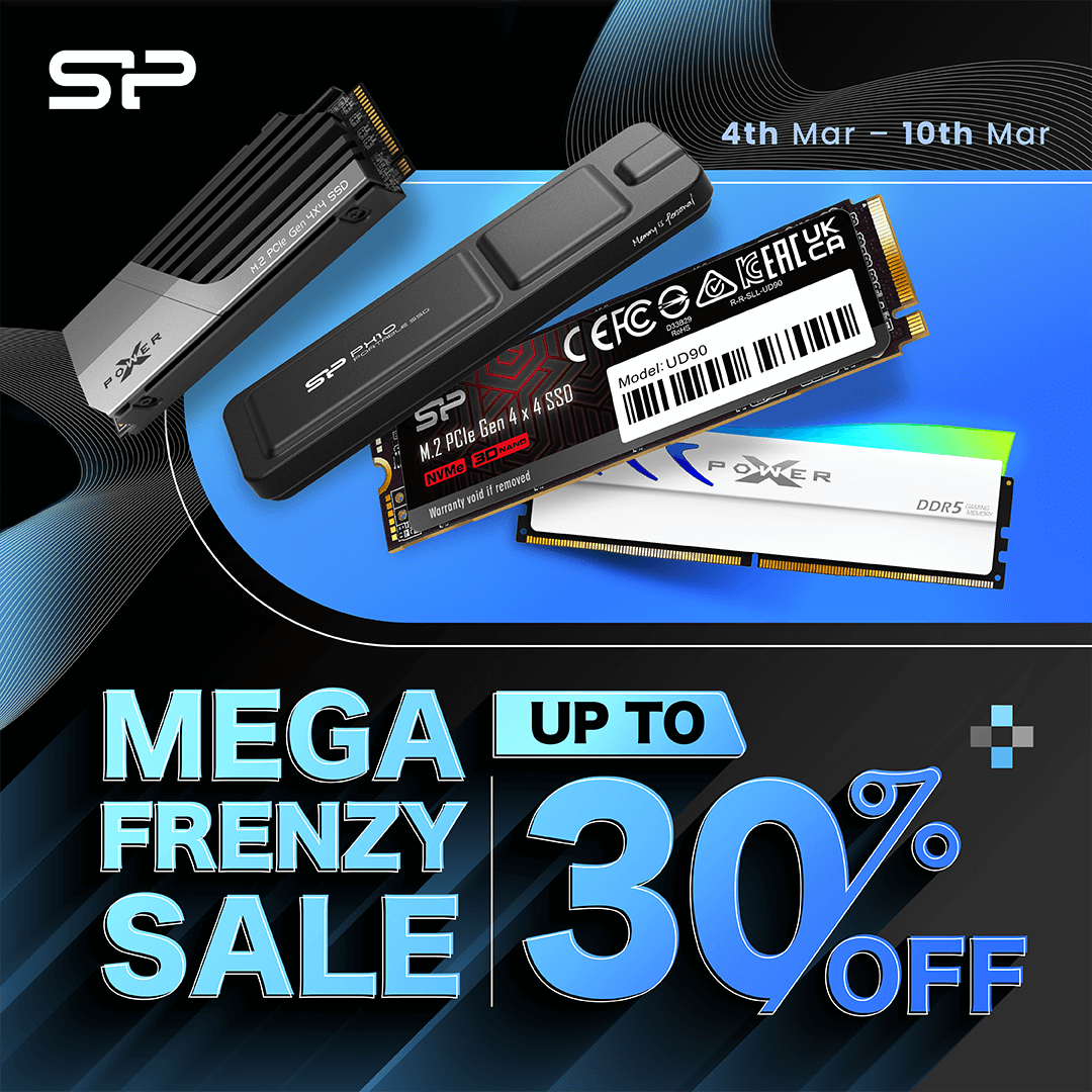 Silicon Power Mega Frenzy Sale