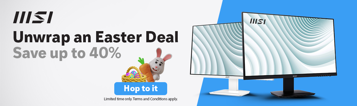 MSI Pro Monitor Easter Sale | Up to 40% Off