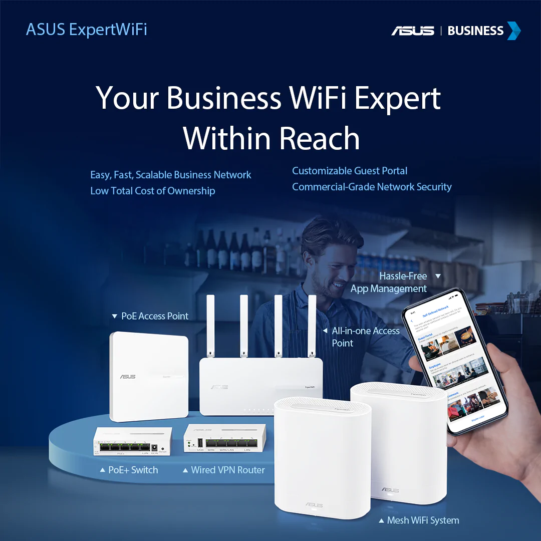 Save Up to 45% on Asus Networking Devices