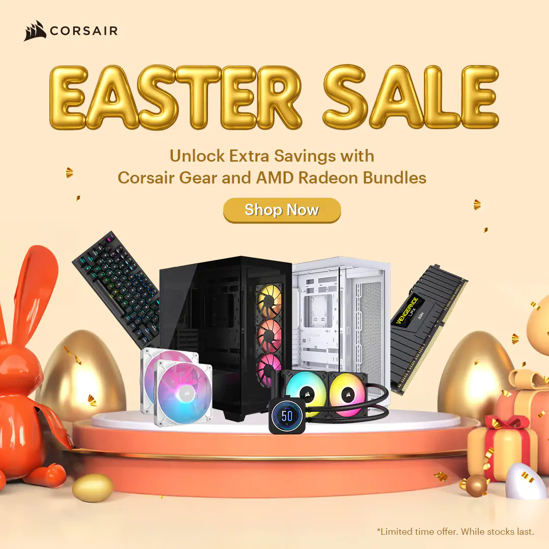 Unlock Extra Savings with Corsair Gear and AMD Radeon Bundles