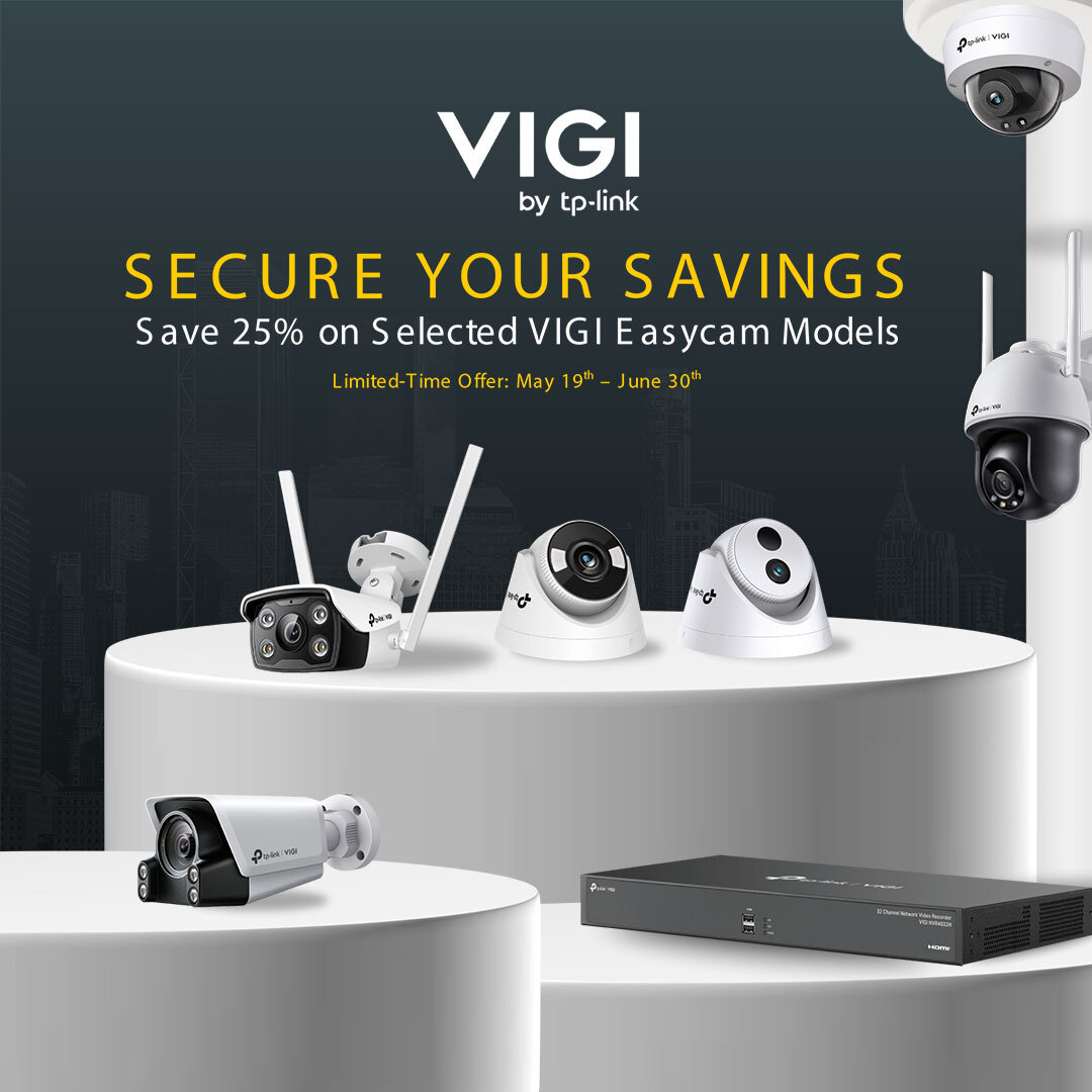 SECURE YOUR SAVINGS | Save 25% on Selected VlGl Easycam Models