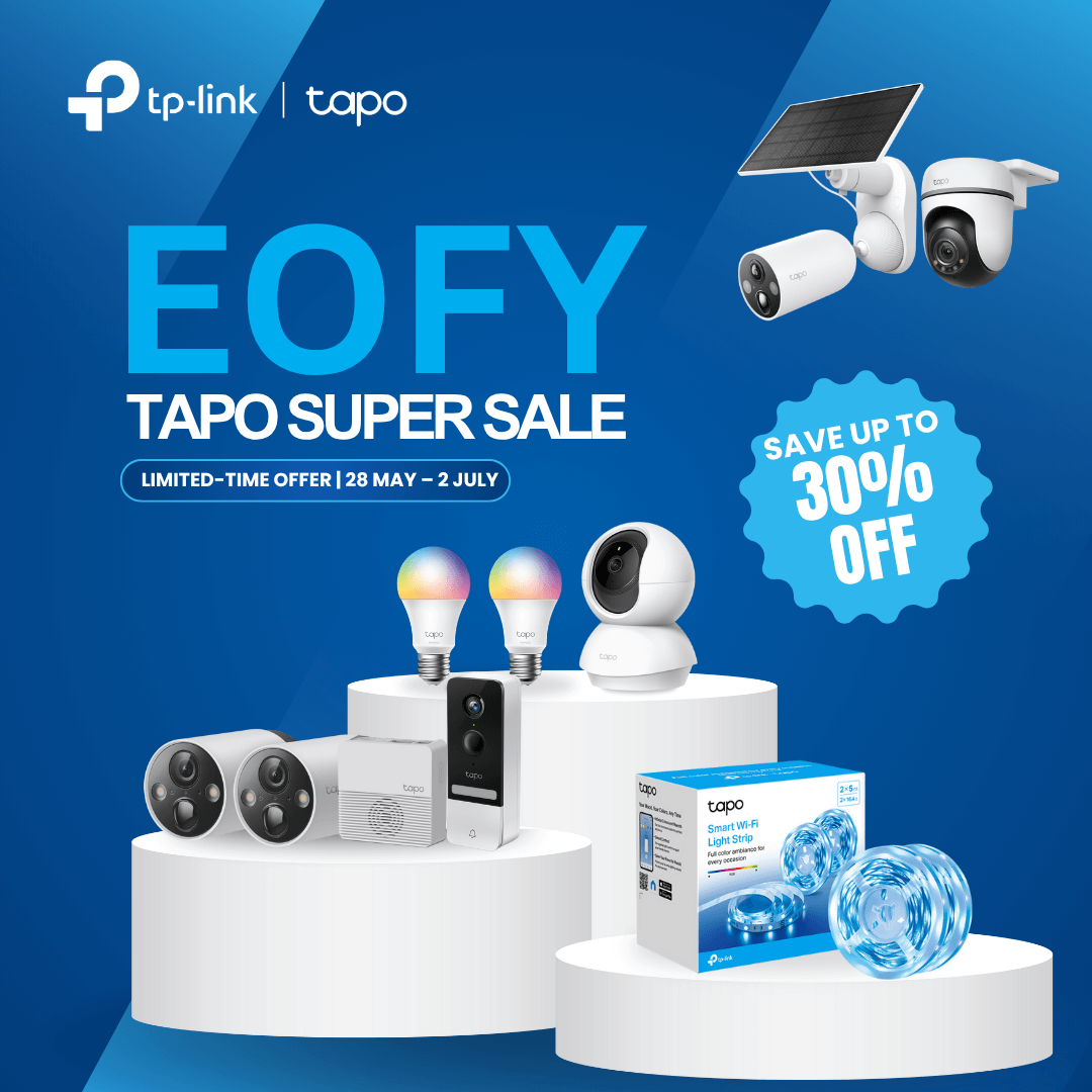 EOFY TAPO SUPER SALE | SAVE UP TO 30% OFF