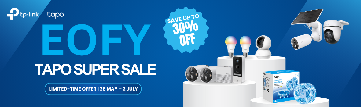 EOFY TAPO SUPER SALE | SAVE UP TO 30% OFF