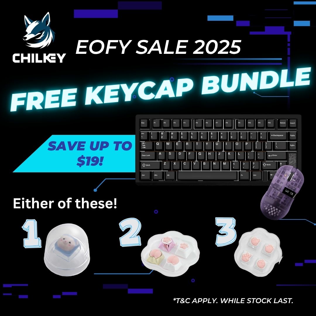 Get a Free Keycap Gift with Selected Chilkey Products