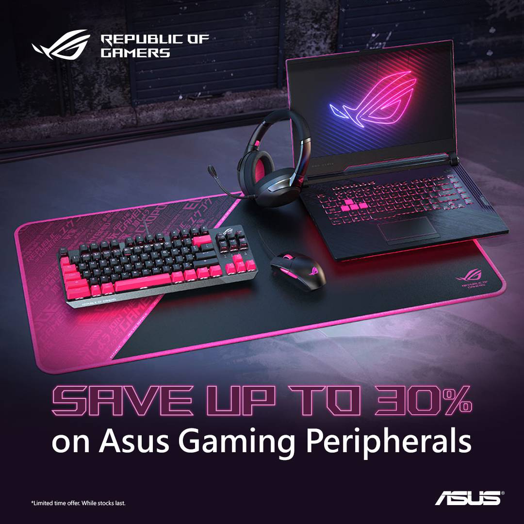 ASUS Gaming Peripheral EOFY Sale