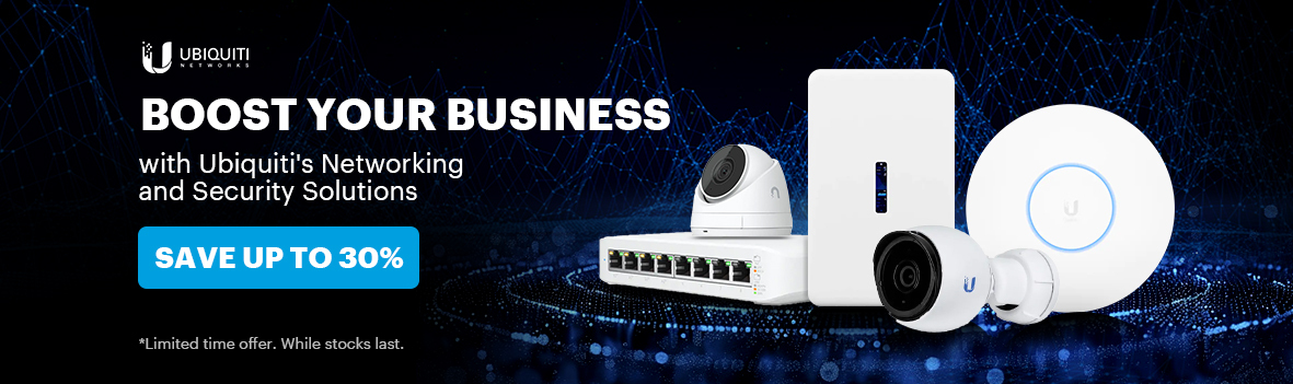 Ubiquiti EOFY Sale | Up to 30% Off Networking and Security Solutions