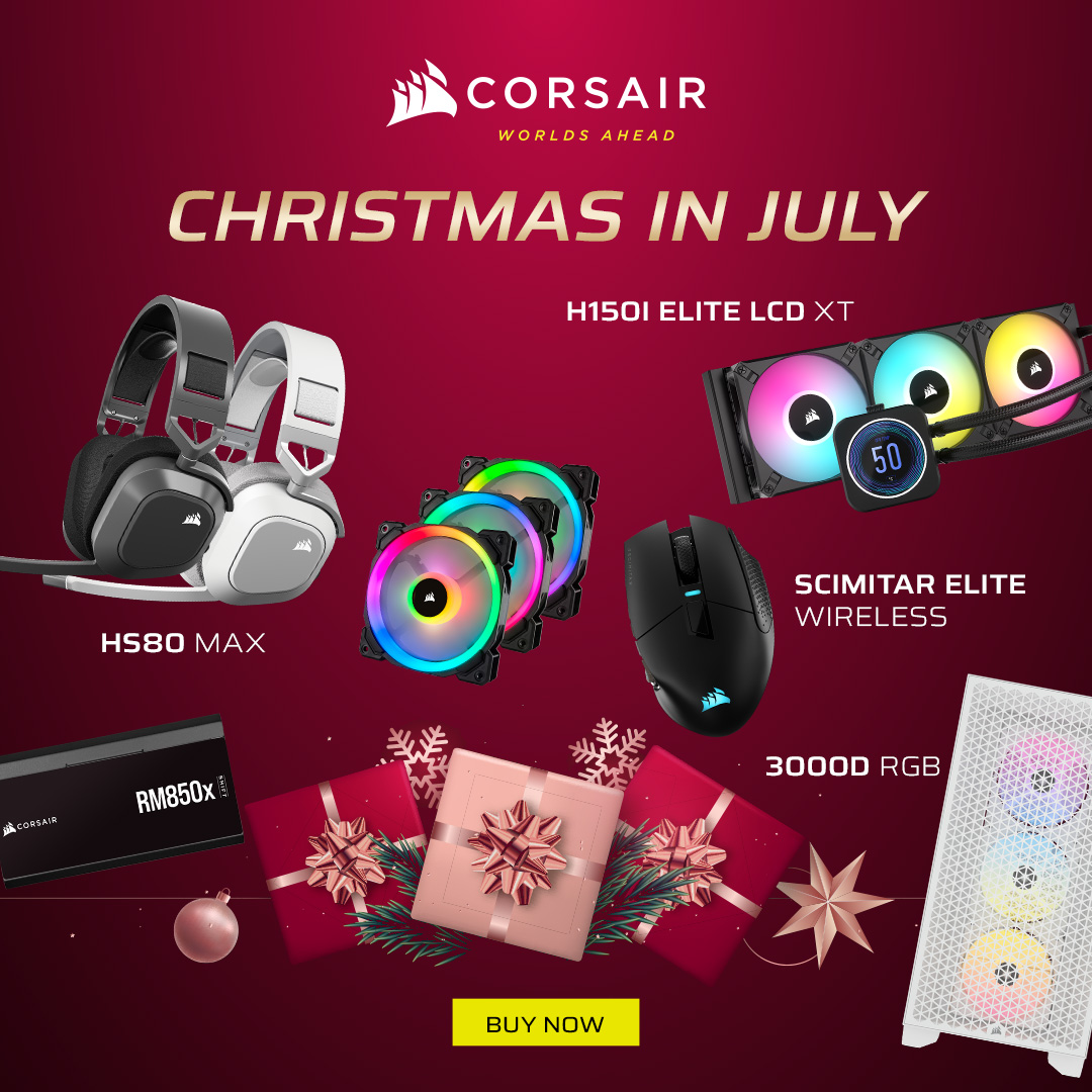 Corsair Christmas in July Sale 2025