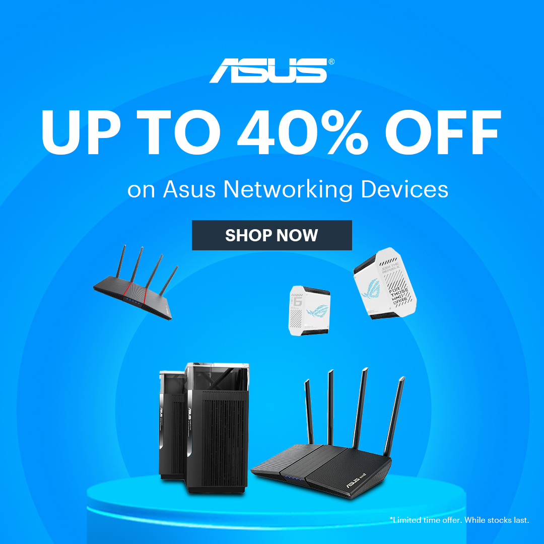 Asus Networking Devices Sale | Celebrated World Wide Web Day