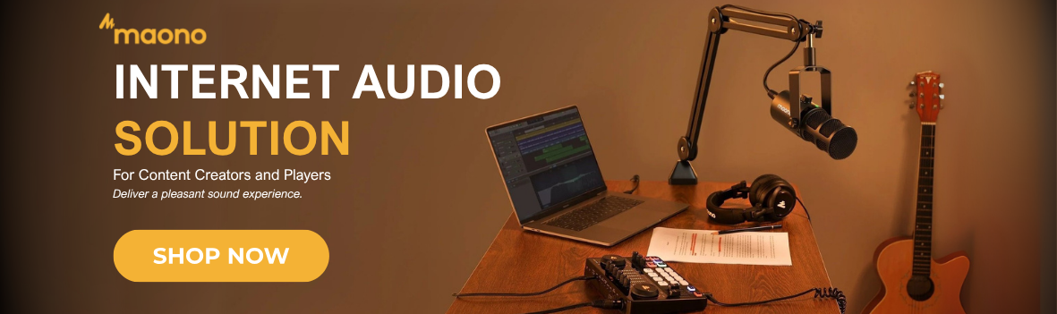 MAONO: Pro Mics, Studios & Headsets for Podcasts & Streaming