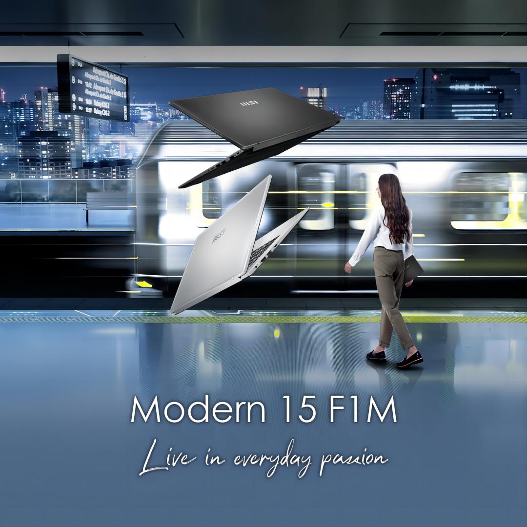 MSI Modern 14/15 F1M Laptops | Slim, Powerful and Stylish