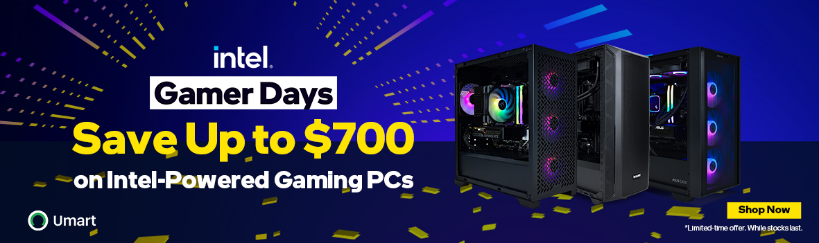 Save Up to $700 on Intel-Powered Gaming PCs This Intel Gamer Days