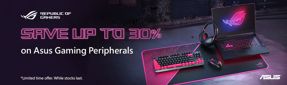 Ace the Game with Asus Gaming Peripherals