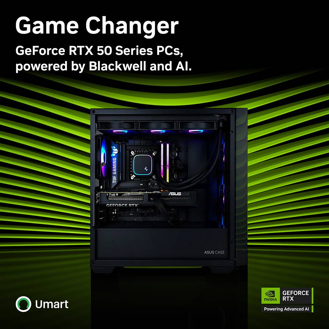 NVIDIA GeForce RTX 50 Series Gaming PCs | Powered by NVIDIA Blackwell and AI