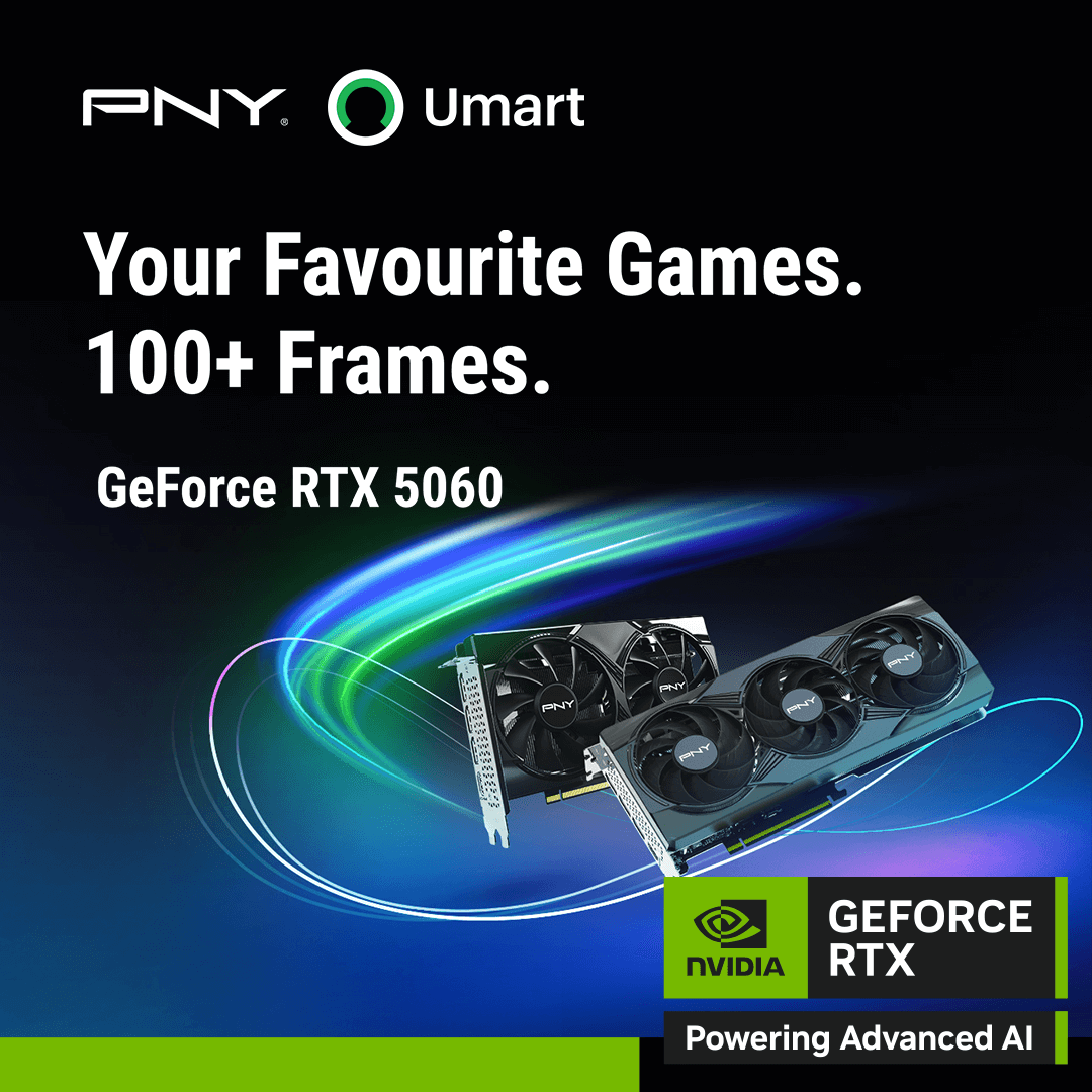 PNY GeForce RTX 5060 Graphics Cards — Play Your Favourite Games at 100+ FPS