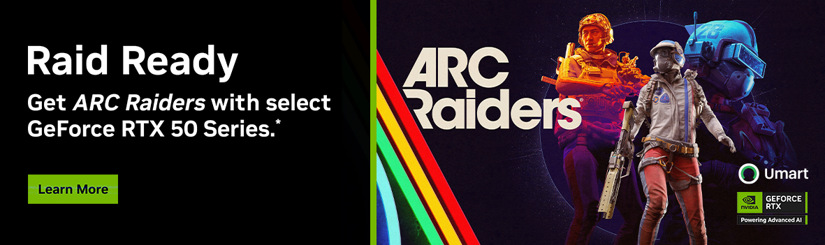 Get ARC Raiders Deluxe Edition plus Astro Cosmetic Pack with select GeForce RTX 50 Series 