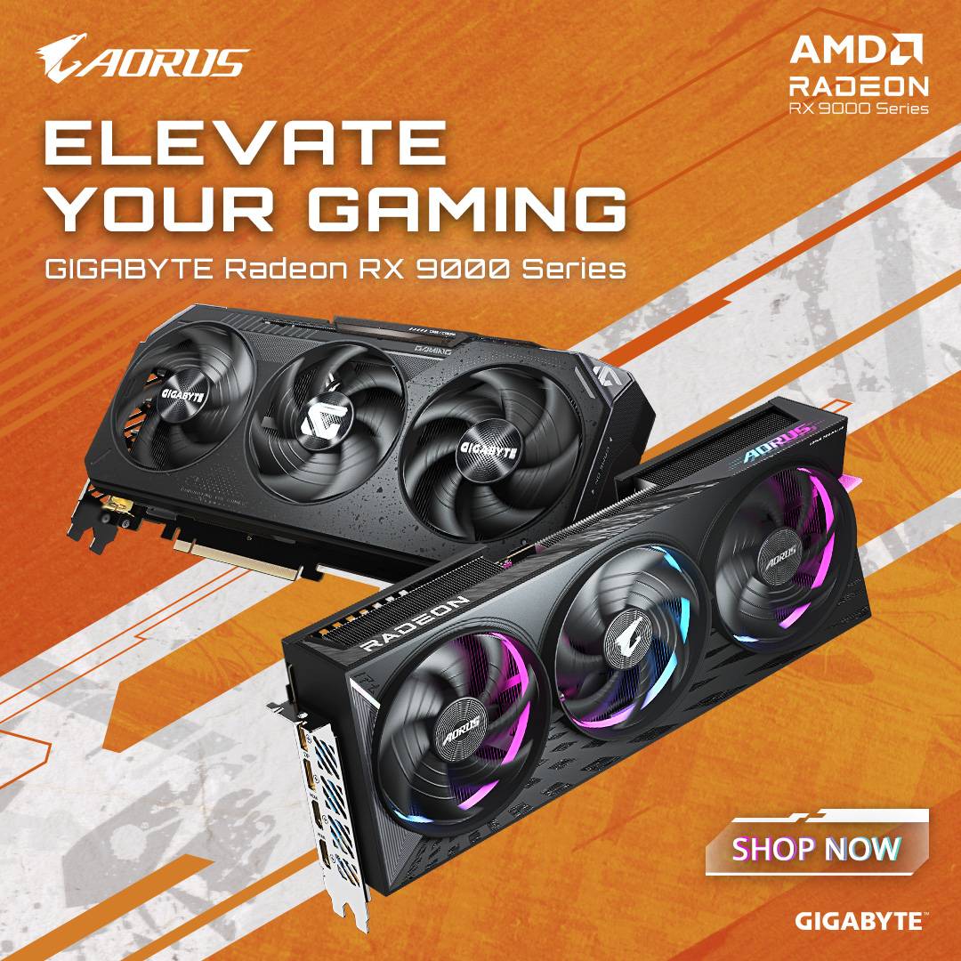Elevate Your Gaming with GIGABYTE AORUS Radeon RX 9000 Series Graphics Cards | AMD Radeon Power