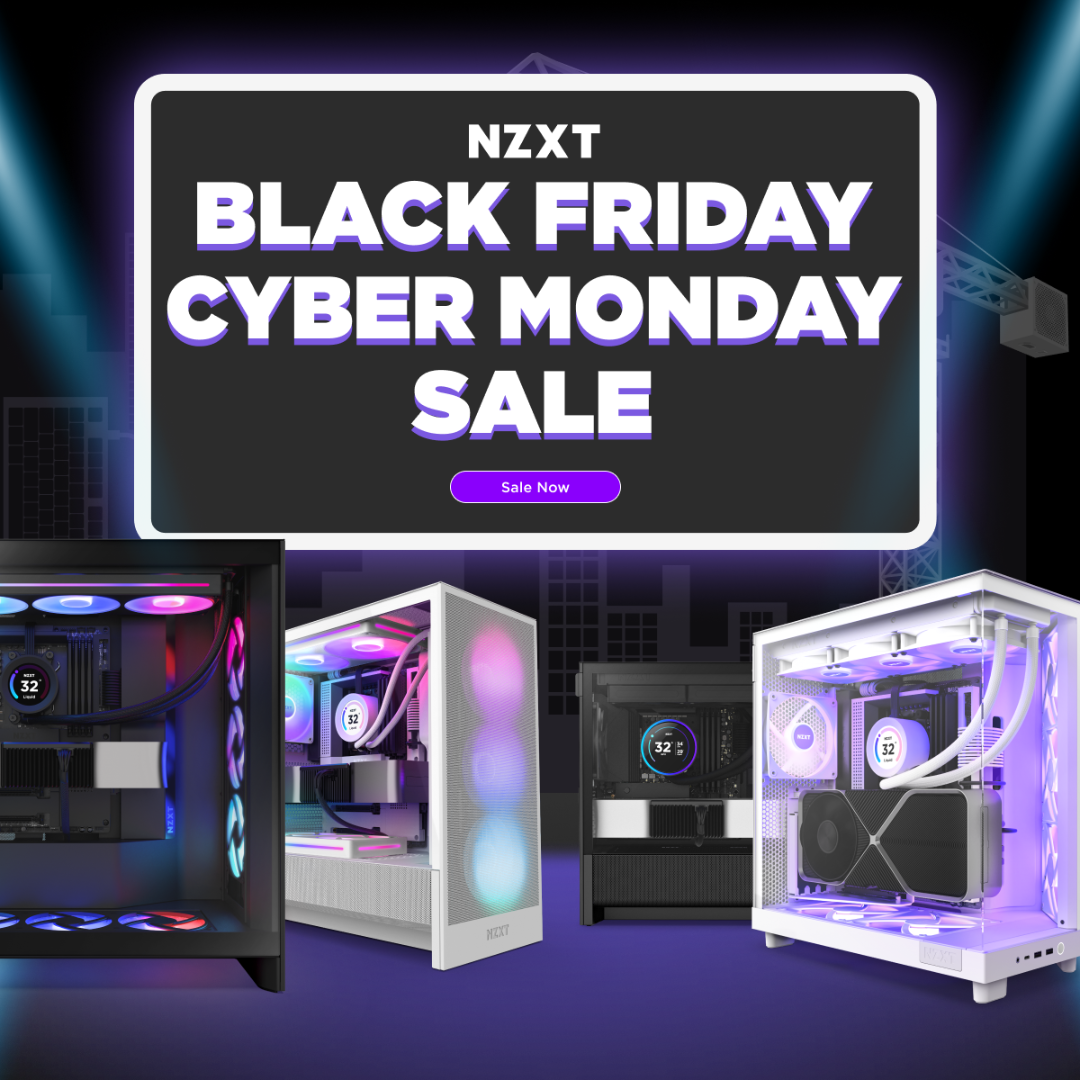 NZXT Black Friday & Cyber Monday Sale 2025